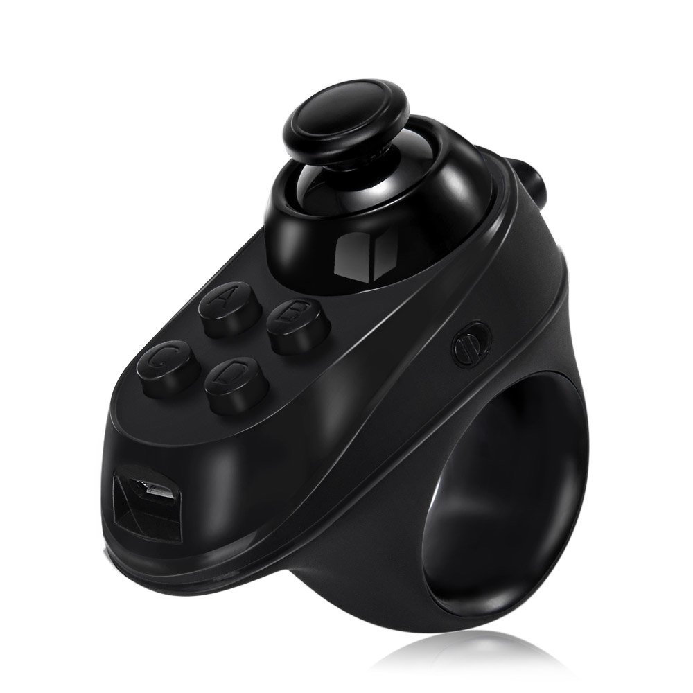 ACGAM R1 Bluetooth 4.0 ワイヤレス万能リモコン コントローラ ゲームパッド ブルートゥース携帯リモコン 無線 VR 3Dゴーグル IOS/Androidスマホ、タブレット対応
