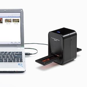 サンワダイレクト フィルムスキャナ USB接続 517万画素 フィルムの写真をテレビやスマホで楽しめる！ 400-SCN006