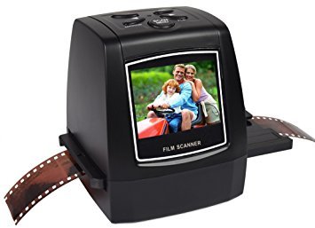 Digitnow！スキャナ フィルム35ミリメートルネガ、スライド、110、126、＆スーパー8フィルムのための22MP ALL-IN-1フィルム＆スライドスキャナワット/スピード・ロード・アダプタ