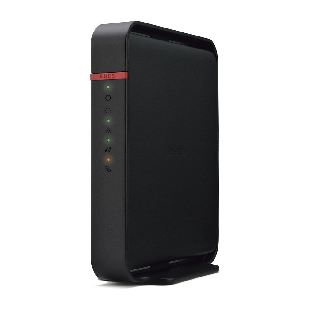 BUFFALO 11ac/n/a/g/b 無線LAN親機(Wi-Fiルーター) ビームフォーミング対応 866+300Mbps WHR-1166DHP4
