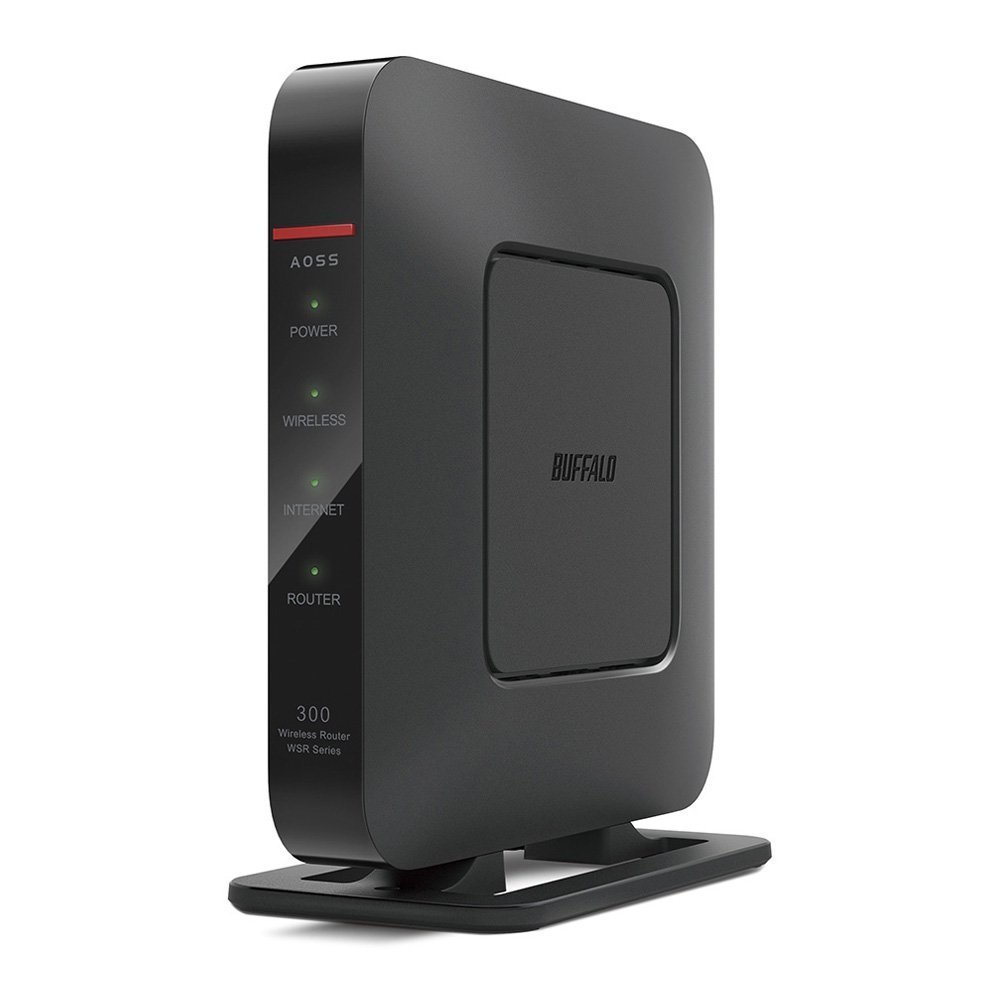 BUFFALO 11n/g/b 無線LAN親機(Wi-Fiルーター) Giga Dr.Wi-Fi 300Mbps 【Nintendo Switch動作確認済】 WSR-300HP/N