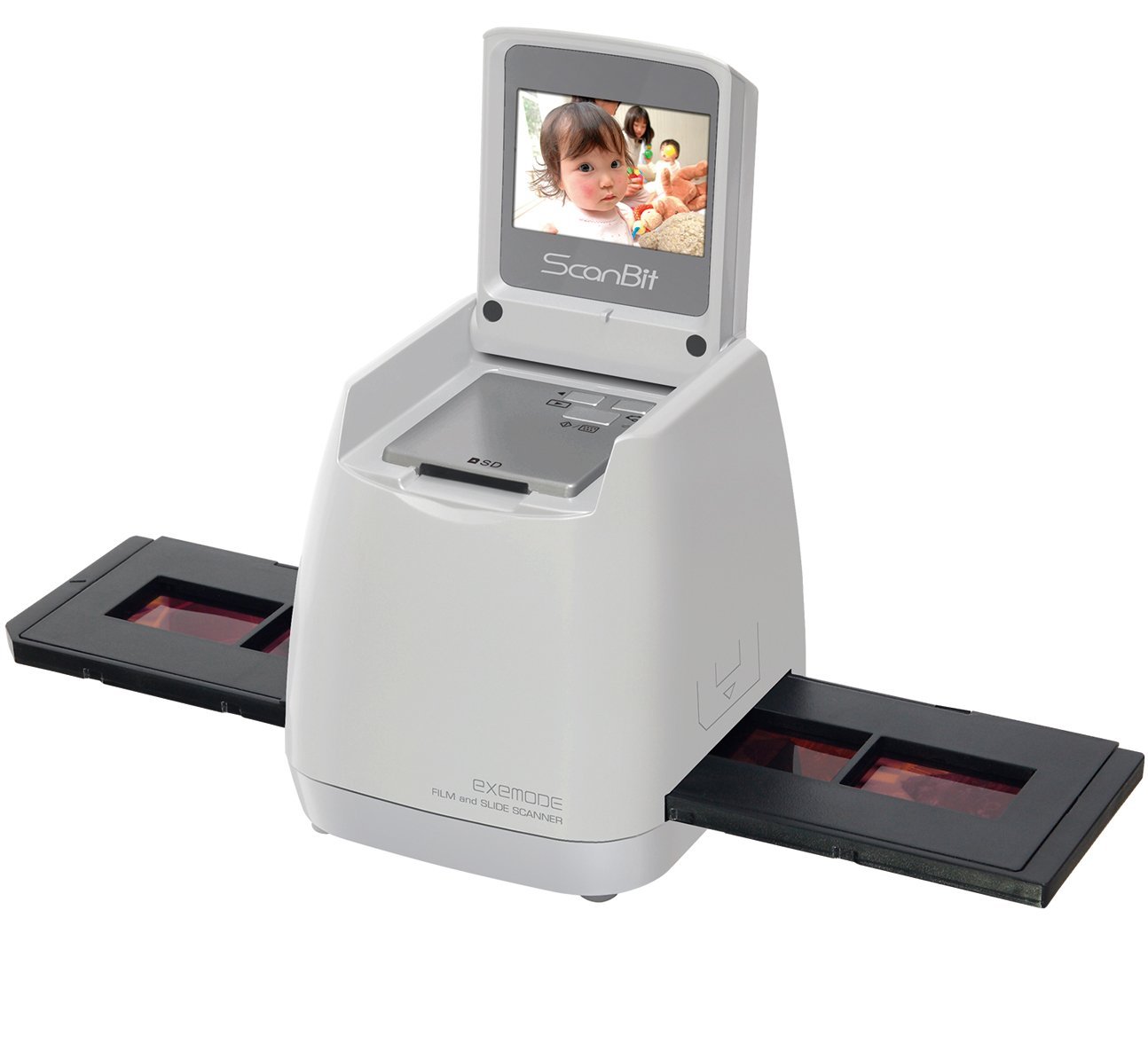 EXEMODE 2.4インチ液晶モニター搭載 フィルムスキャナー ScanBit FS-521