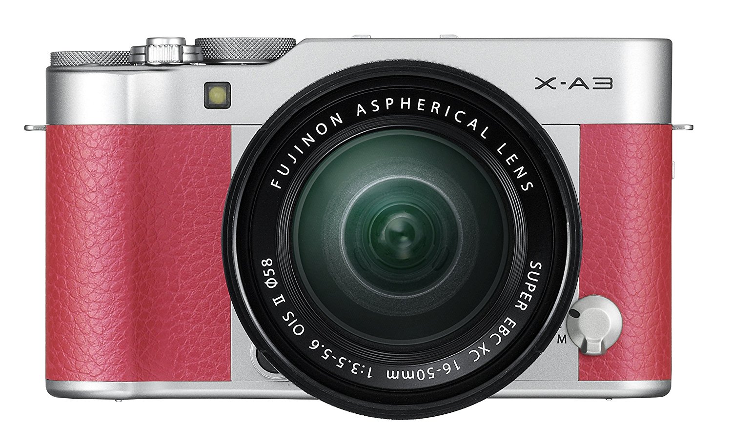FUJIFILM ミラーレス一眼 X-A3 レンズキット ピンク X-A3LK-XC-P