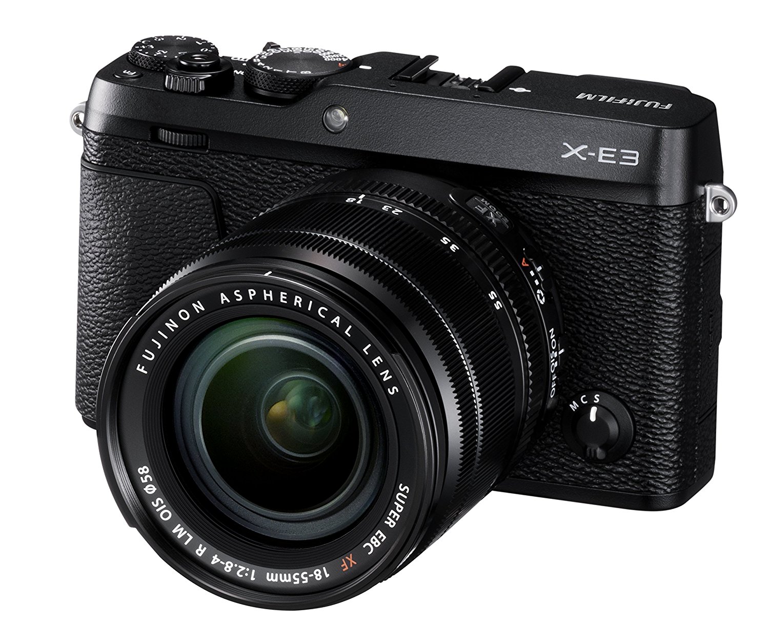FUJIFILM ミラーレス一眼 X-E3レンズキットブラック X-E3LK-B