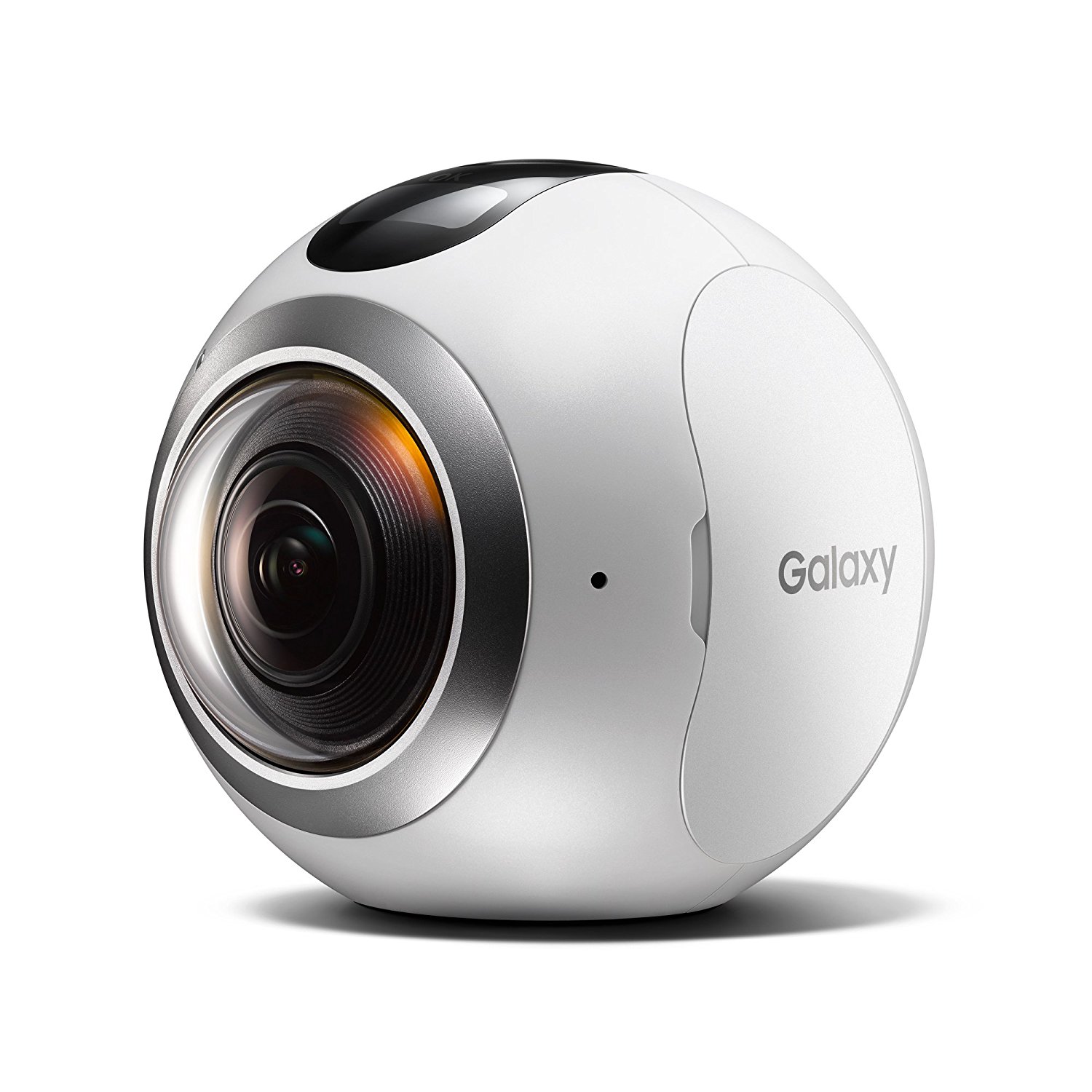 【Galaxy純正 国内正規品】 Galaxy 全天球カメラ Gear 360 Galaxy S7 edge / S6 / S6 edge対応 ホワイト SM-C200NZWAXJP